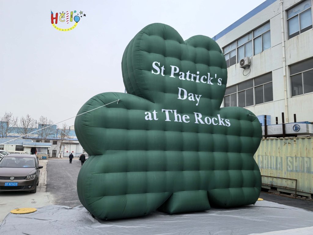 High Visibility 6-Meter-High Clover Advertising Inflatable Product