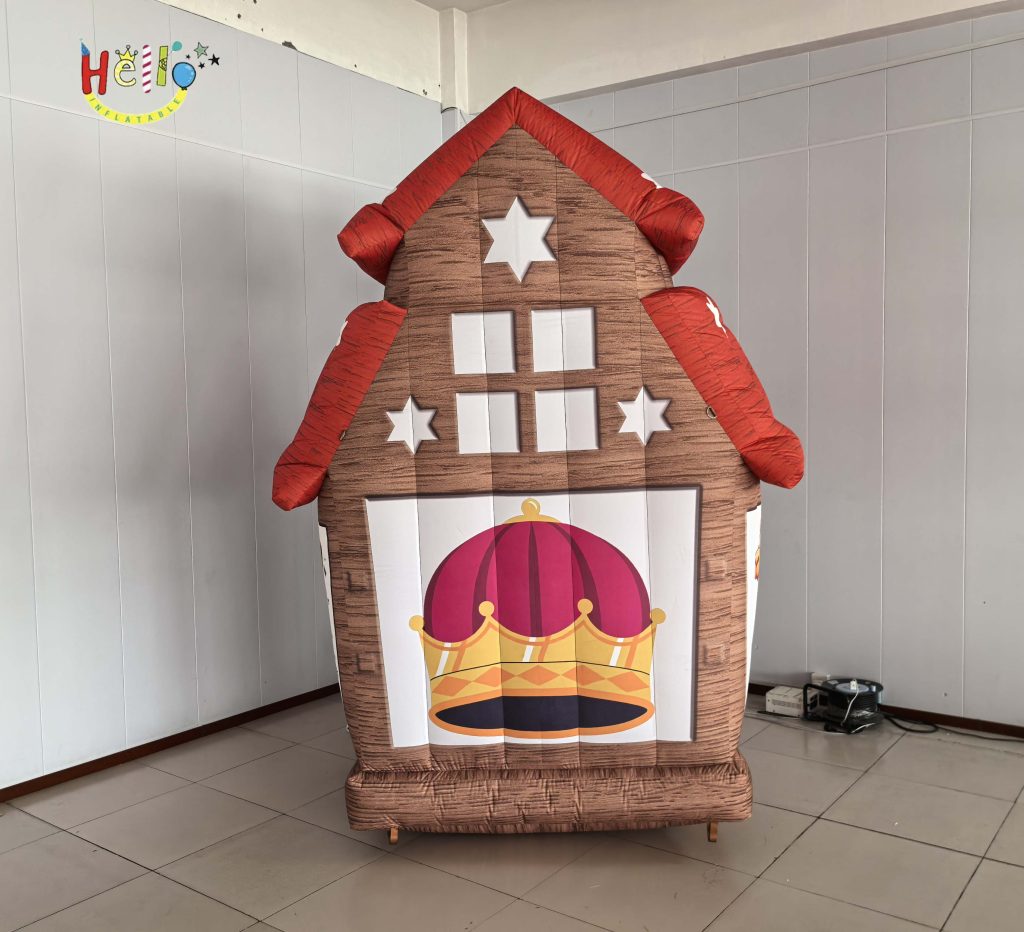 Customized for Camel House Advertising Inflatable for Stage Background插图