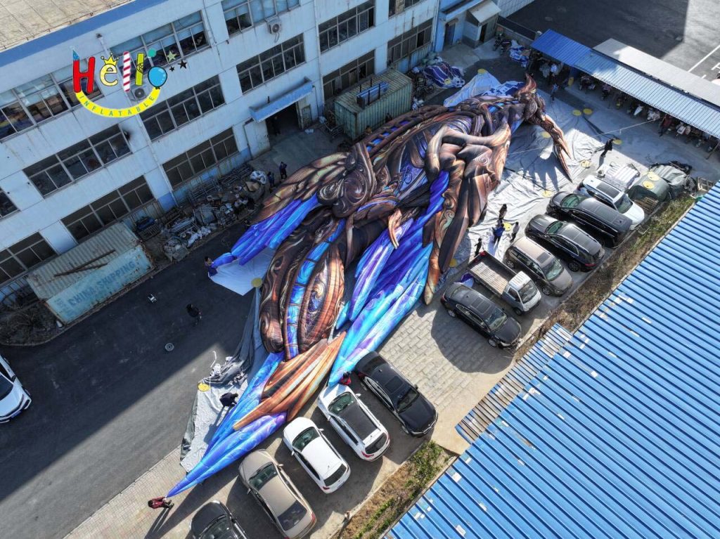 Phoenix Bird Model Advertising Inflatable 39.50 X 15.20 X 4.90 m插图2