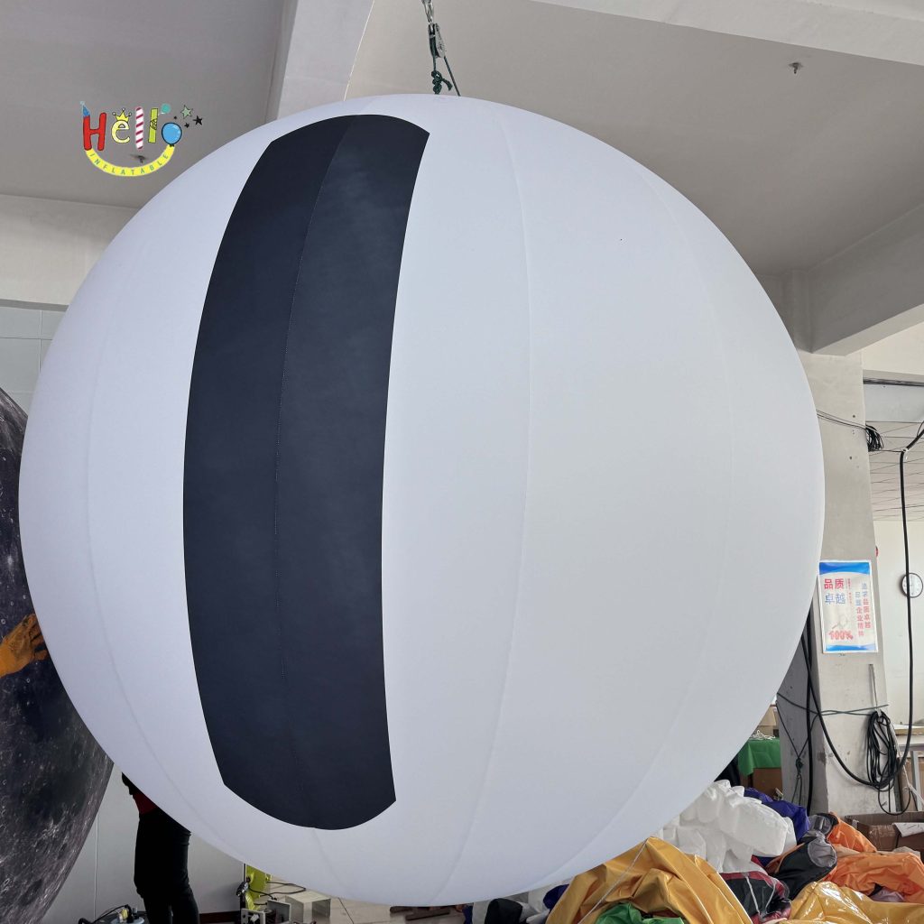 Inflatable Cartoon Hanging Letter Ball 2.4-Meter Diameter Display Item插图1