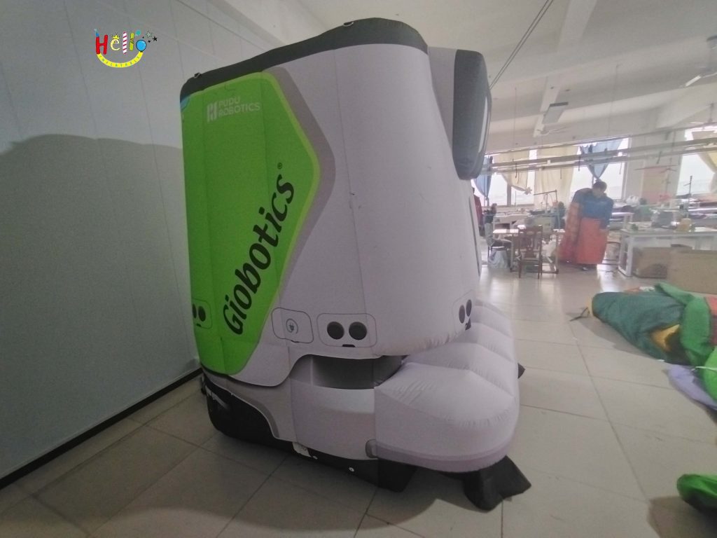 Inflatable Cartoon Sweeping Robot with 2-Meter Side Length and Height Proportional Design插图2