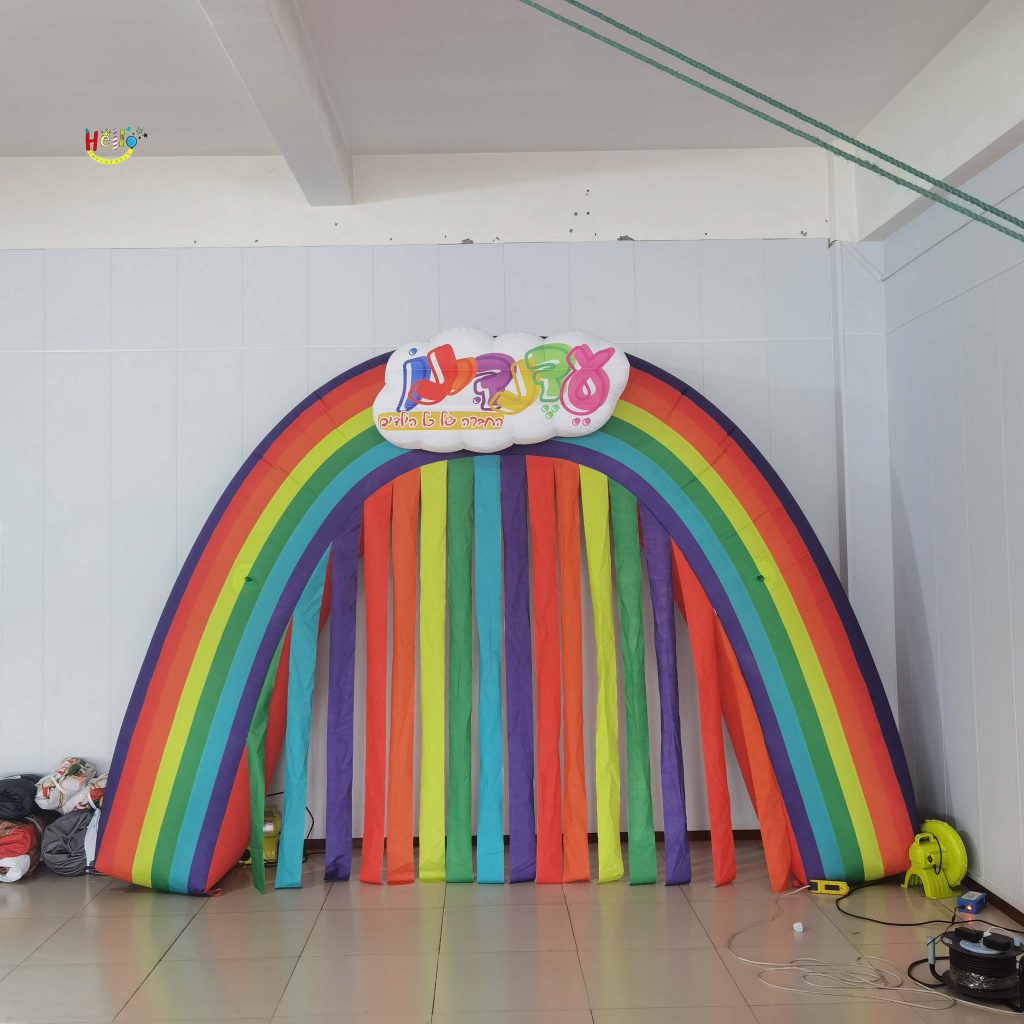 Customized inflatable arch for activity games, with color and style options to choose from插图2