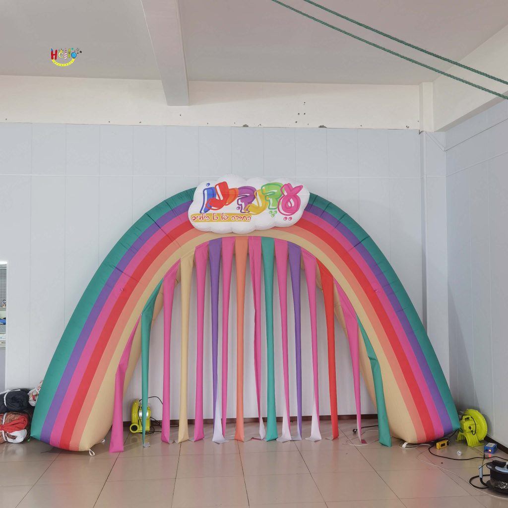 Customized inflatable arch for activity games, with color and style options to choose from插图1