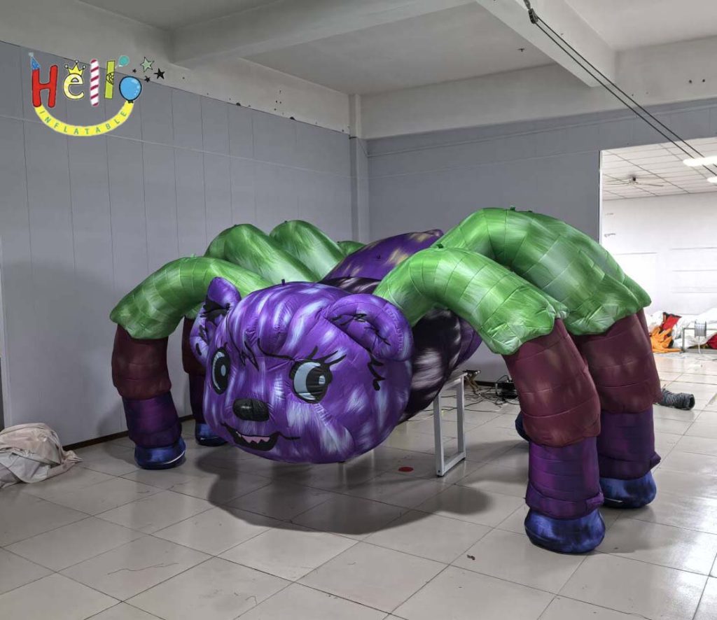 4.8-Meter Wide Spider Advertising Inflatable for Holiday Decorations插图4 4.8-Meter Wide Spider Advertising Inflatable for Holiday Decorations插图4