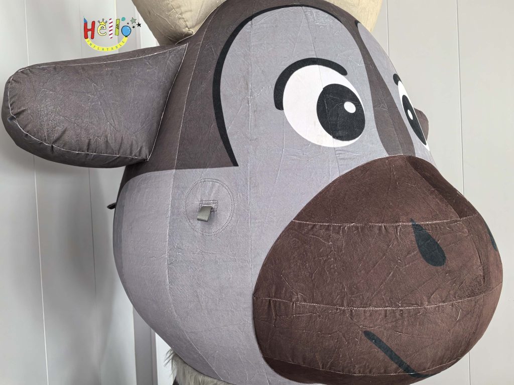 Custom Inflatable Christmas Moose/Holiday Decoration Inflatable Cartoon Deer for Christmas插图3