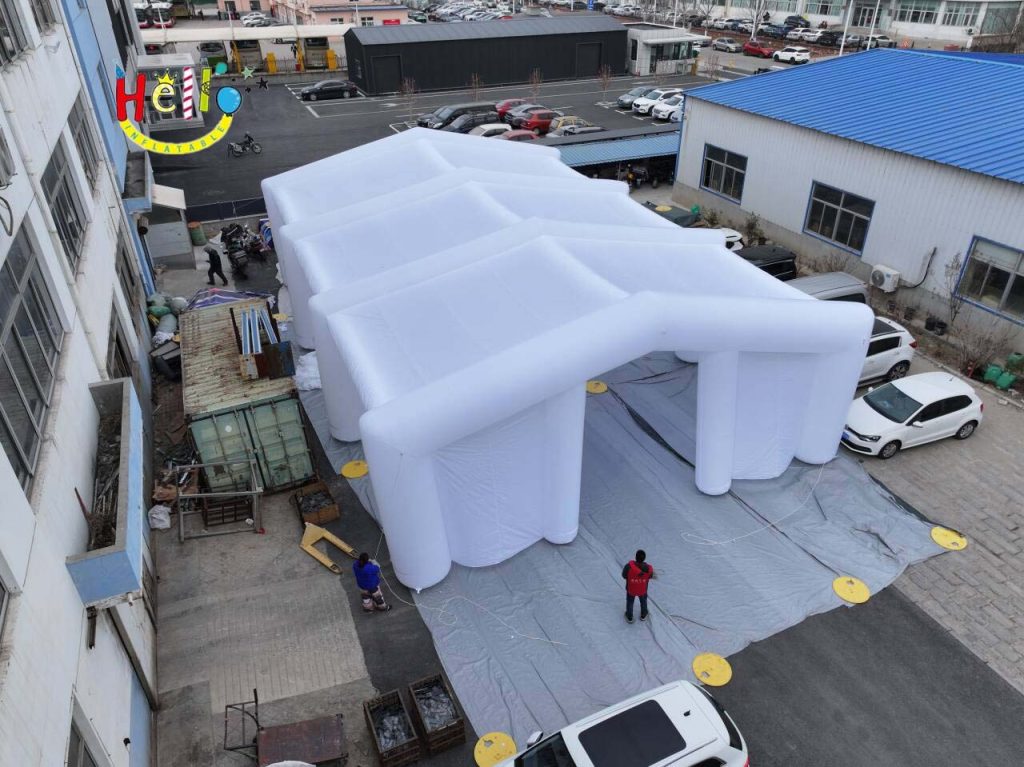 12 Meter Wide and 18 Meter Long White Advertising Inflatable Tent插图2