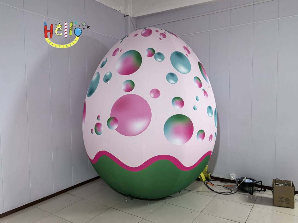 3-Meter High Resurrected Egg Inflatable Cartoon Ground Standing Ornament插图1