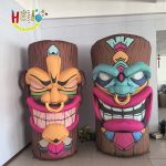 Cartoon Inflatable Protective Deity for Theme Parties and Bar Decorations Impressive Advertising Inflatables
