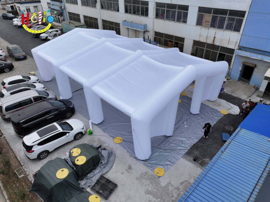 12 Meter Wide and 18 Meter Long White Advertising Inflatable Tent插图3