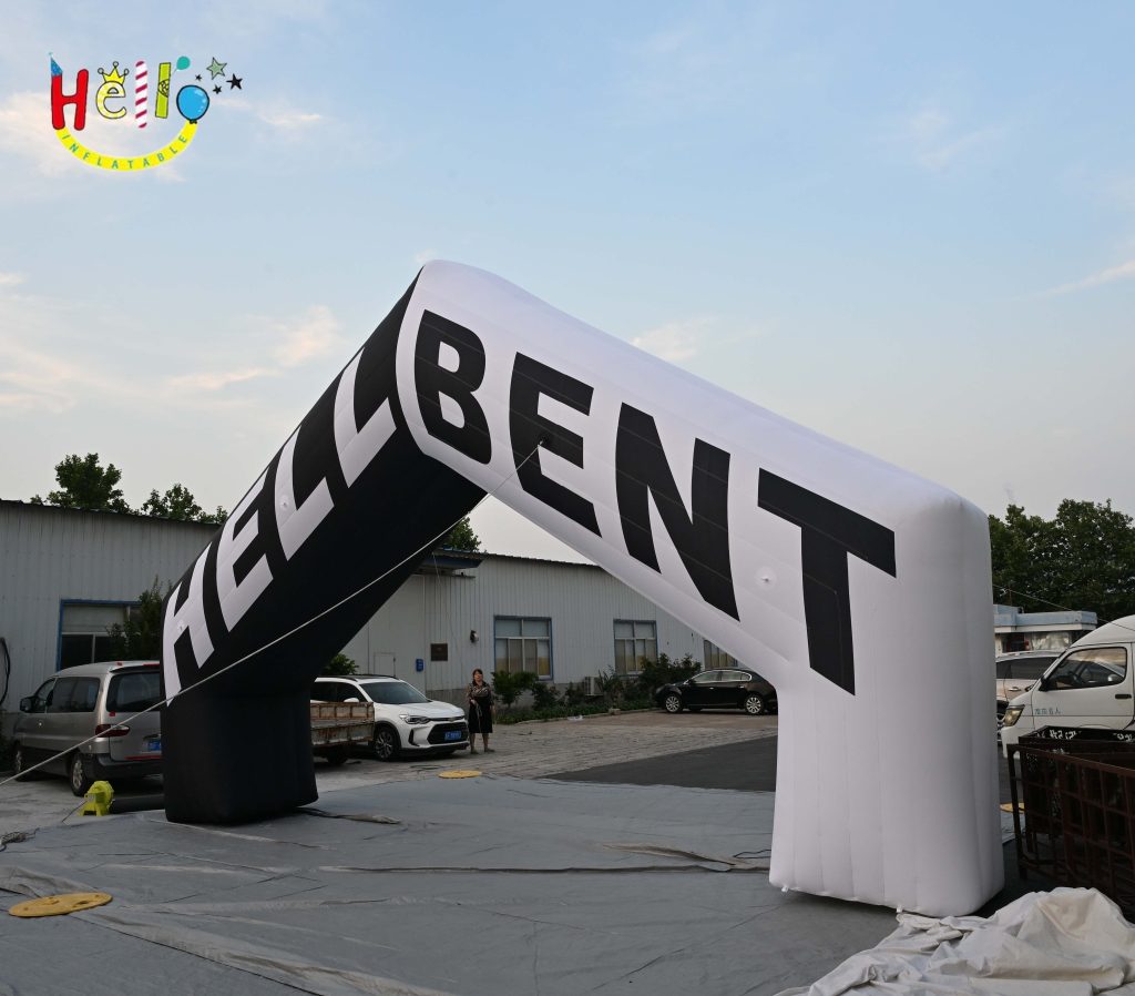 Customized Multicolor Advertising Inflatable Arch for Outdoor Promotions and Events插图1