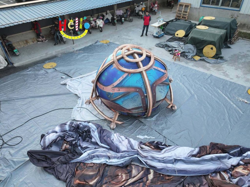 4.2-Meter Diameter Suspended Hemispherical Air Model Advertising Inflatable Product