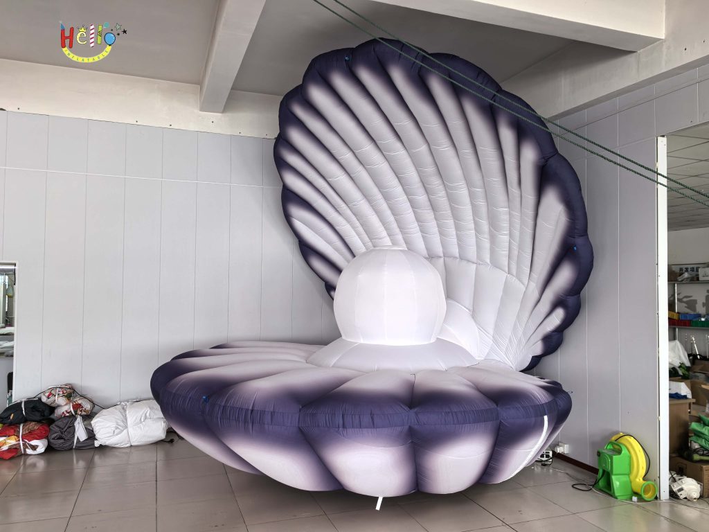 Customized Inflatable Pearl Shell Decoration for Ocean Aquarium for Adding an Elegant Touch to Your Marine Life插图2