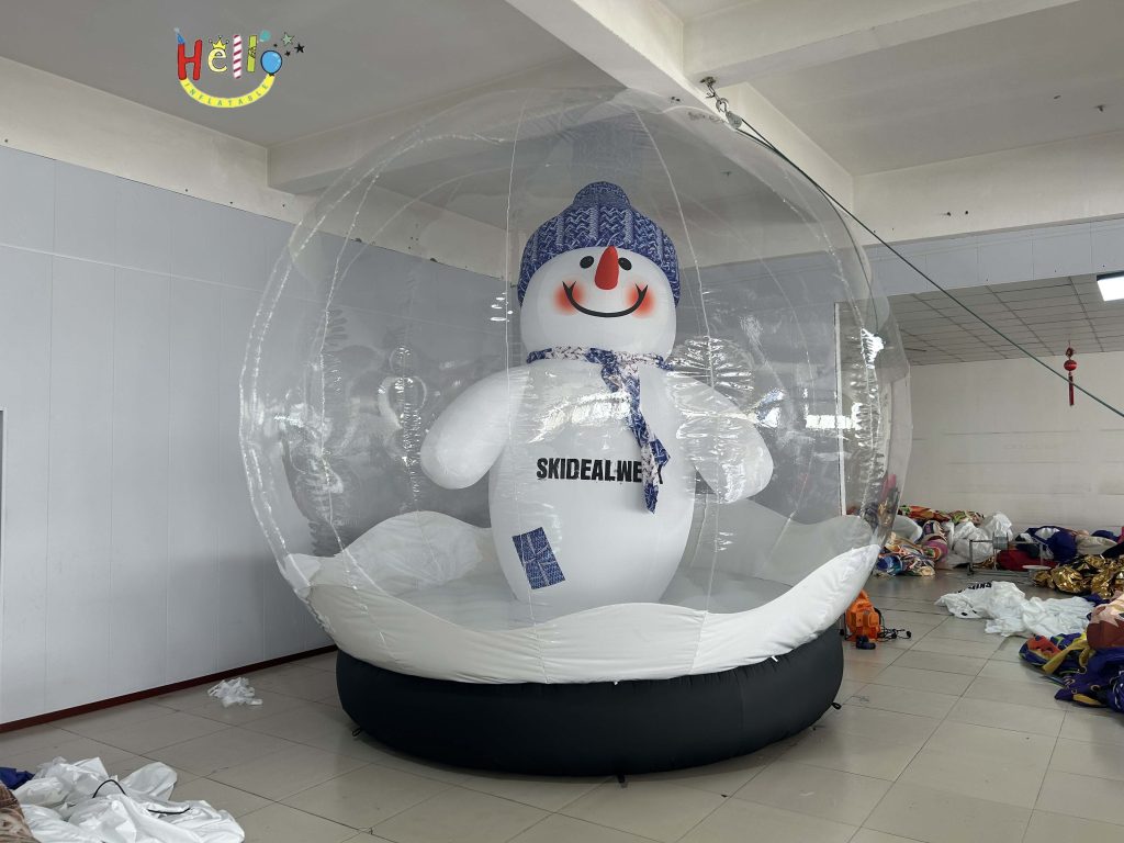 4-Meter High Snowman Snowflake Ball Multifunctional Balloon插图2