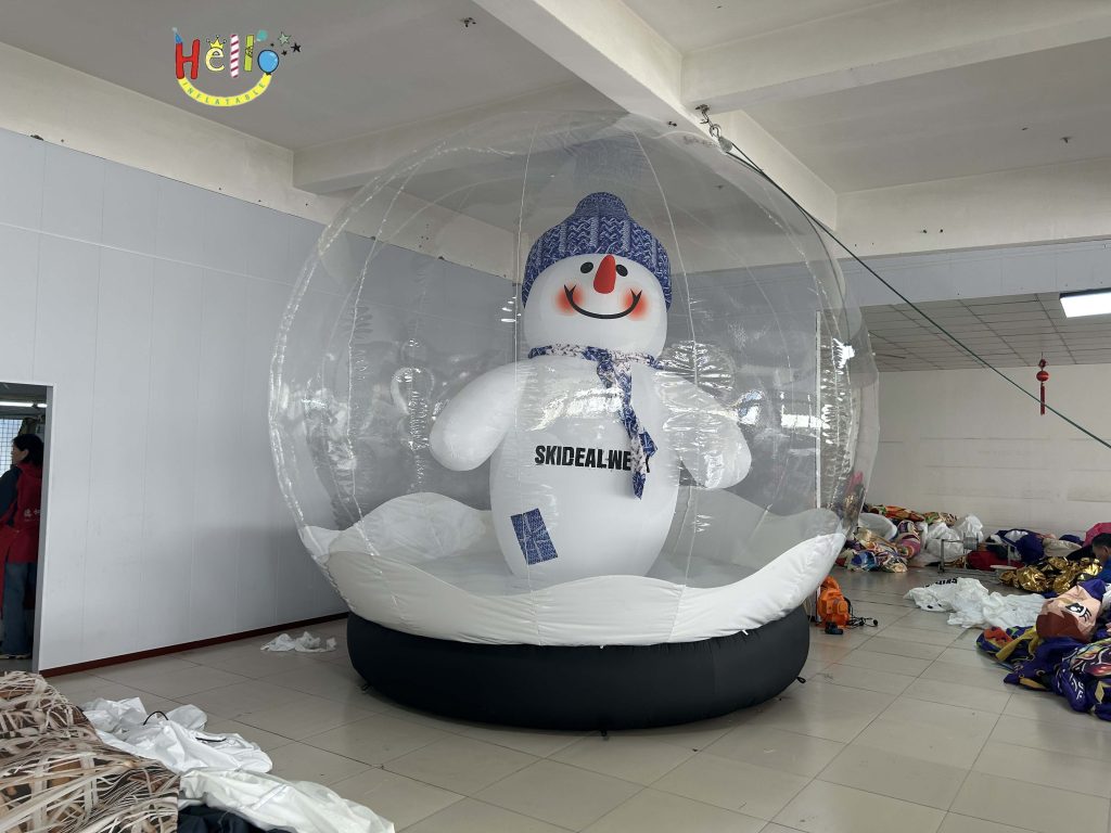 4-Meter High Snowman Snowflake Ball Multifunctional Balloon插图1