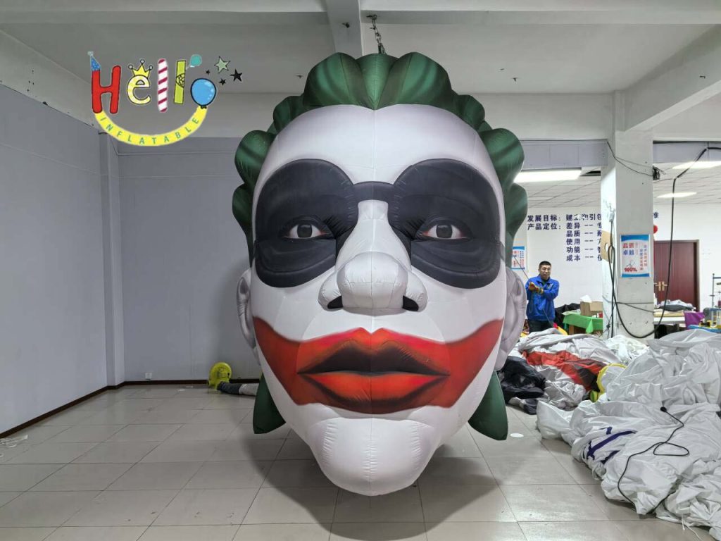 Inflatable Cartoon 3-Meter High Suspended Glasses Male Head