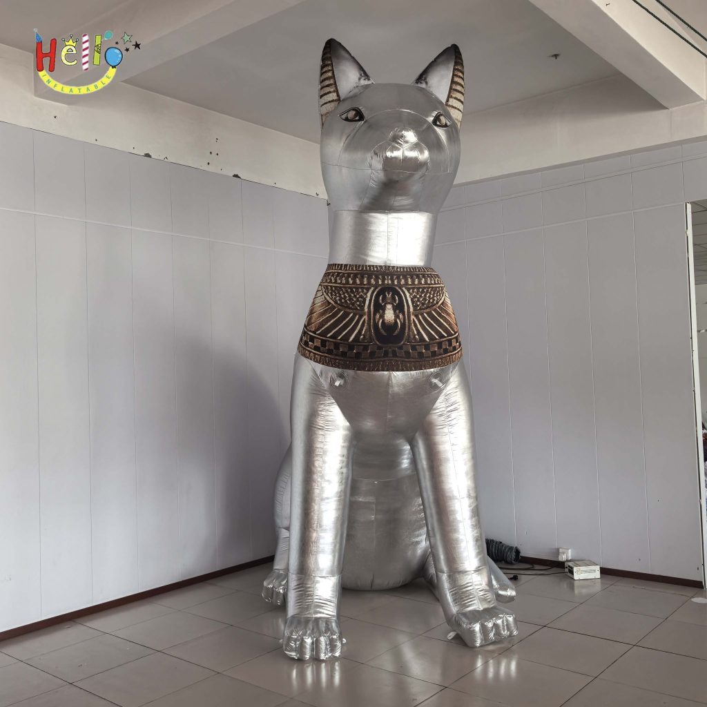 Ancient Egyptian Mythological Cat Goddess Inflatable Balloon Sculpture插图2