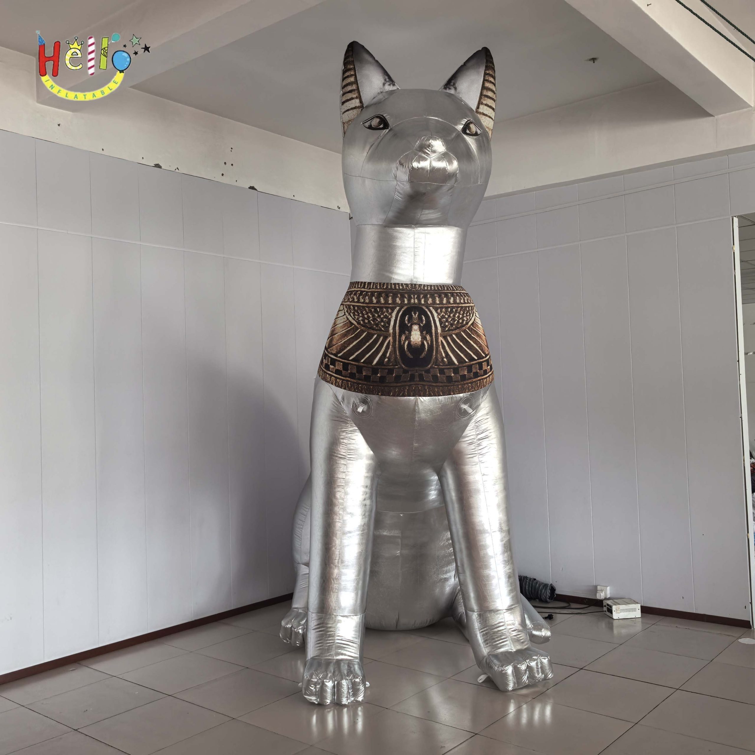 Ancient Egyptian Mythological Cat Goddess Inflatable Balloon Sculpture