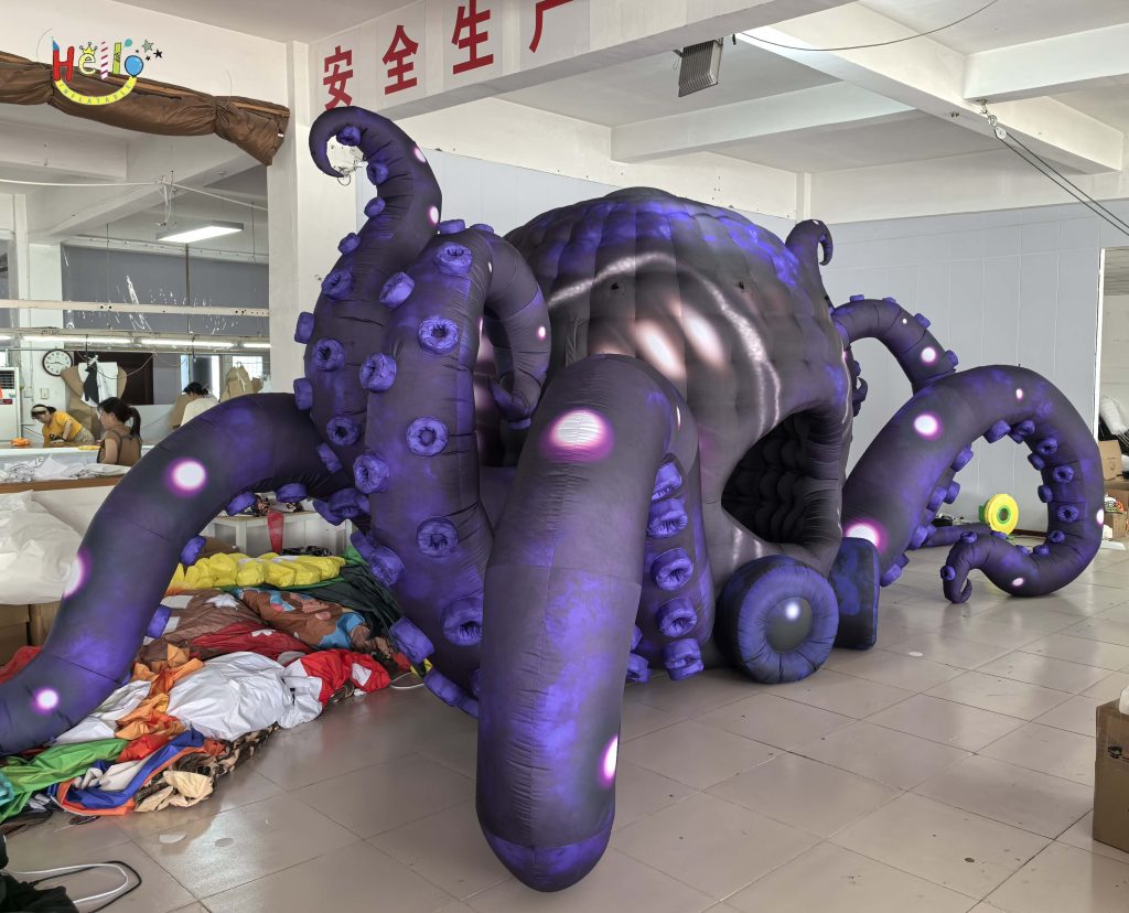 Customized Advertising Inflatables Elegant Inflatable Flowers for Garden Parties and Weddings插图3