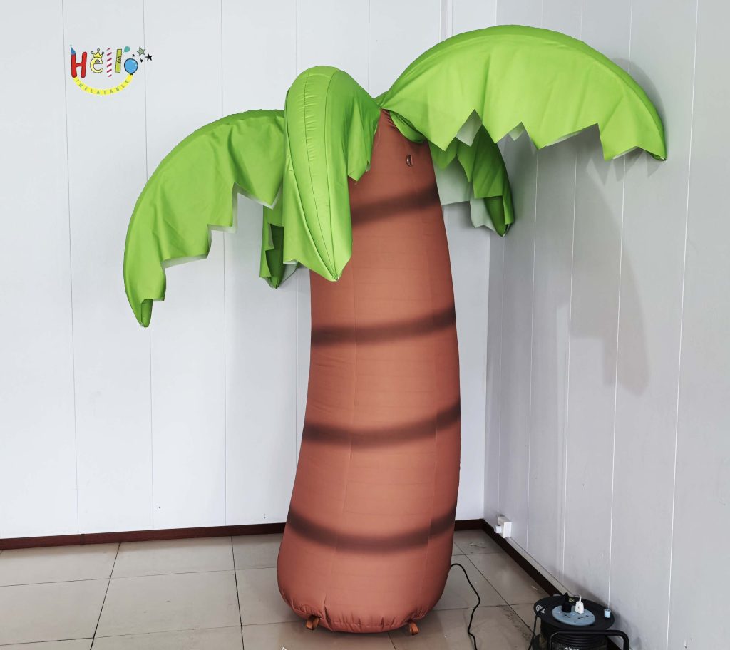 Cartoon Inflatable Coconut Tree for Outdoor Activities Advertising Inflatables Product插图