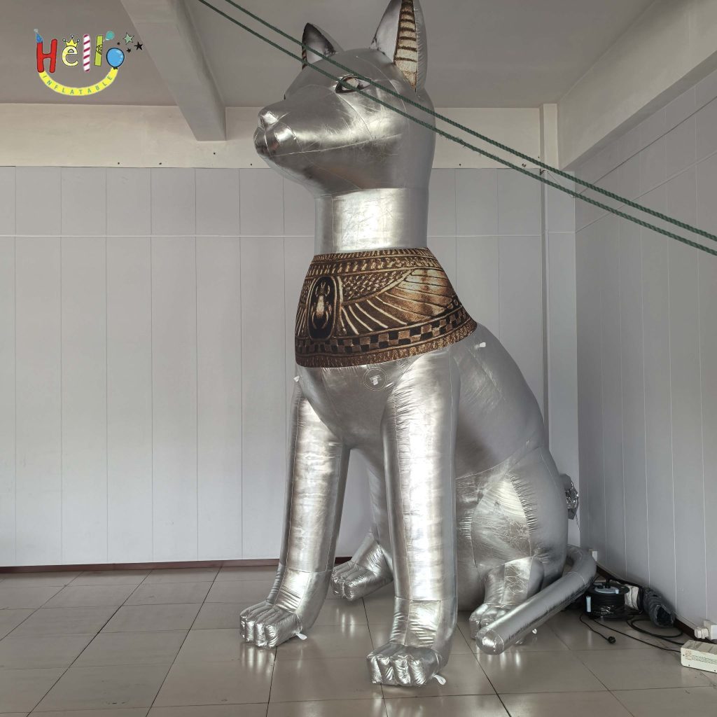 Ancient Egyptian Mythological Cat Goddess Inflatable Balloon Sculpture