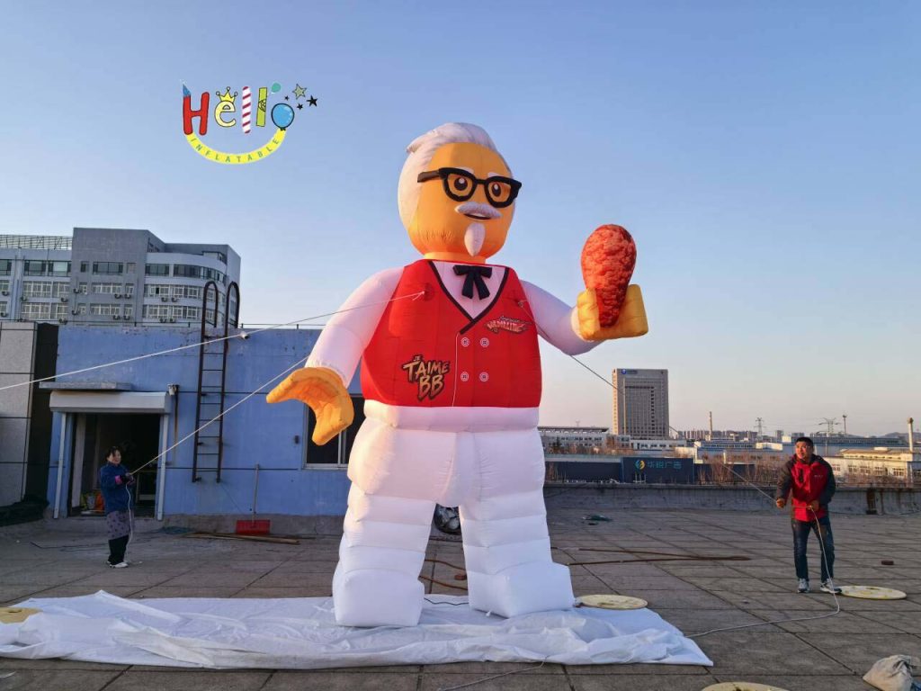 KFC Grandpa Balloon 4.5 Meters Tall插图2