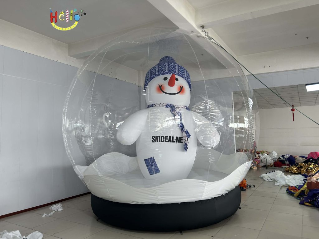 4-Meter High Snowman Snowflake Ball Multifunctional Balloon