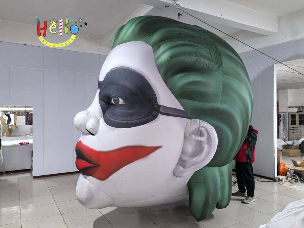 Inflatable Cartoon 3-Meter High Suspended Glasses Male Head插图1