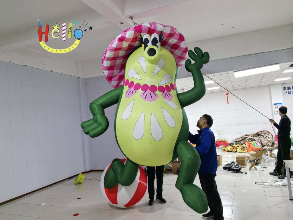 3M High Frog Cartoon Advertising Inflatable Product插图2