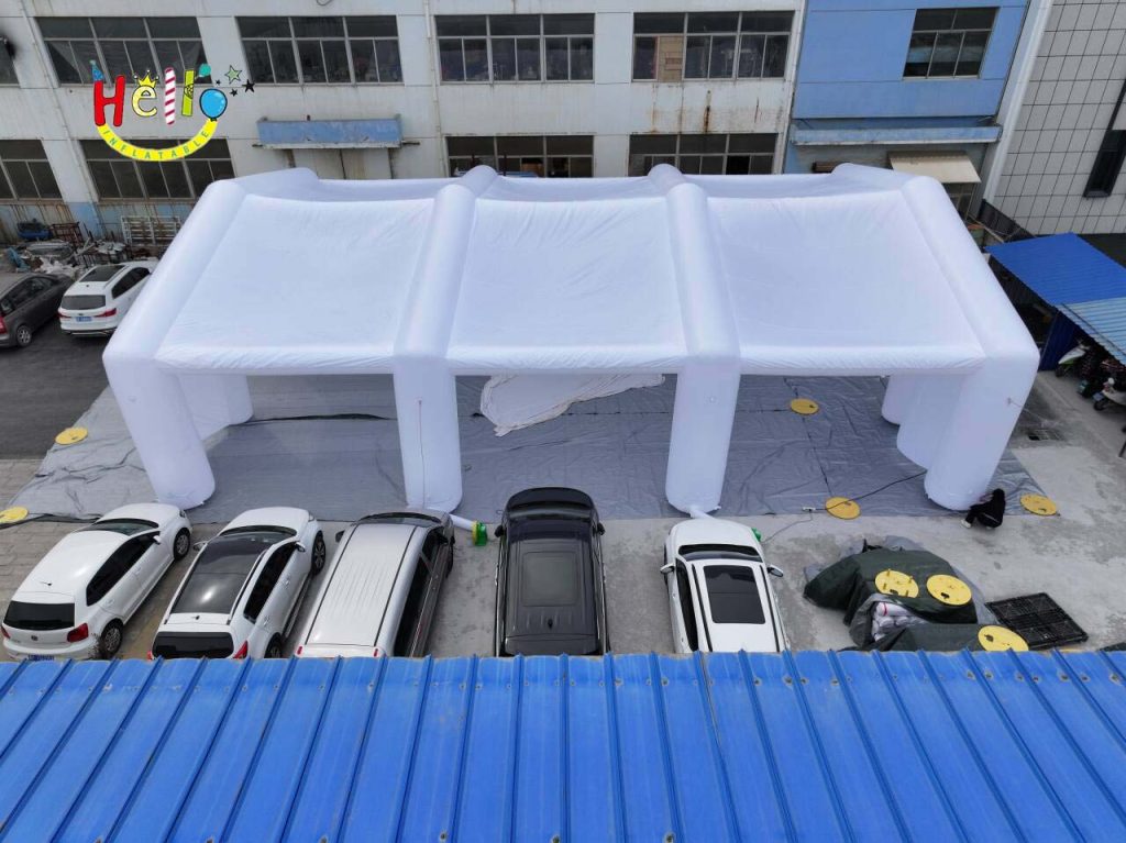 12 Meter Wide and 18 Meter Long White Advertising Inflatable Tent插图5