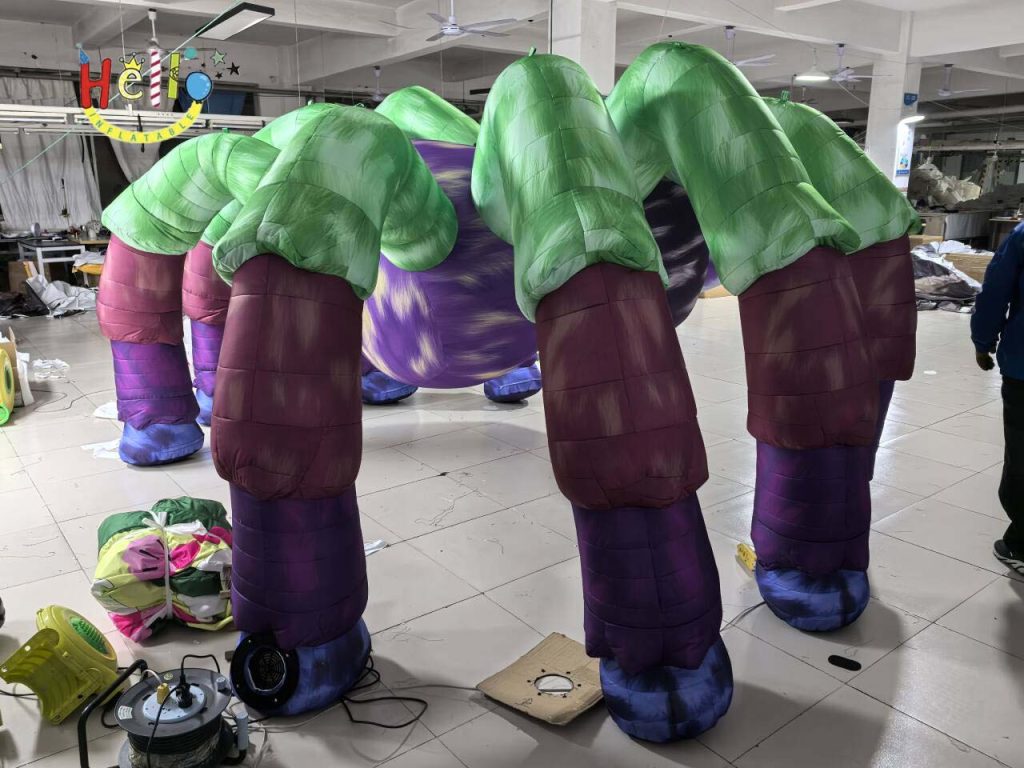 4.8-Meter Wide Spider Advertising Inflatable for Holiday Decorations插图1 4.8-Meter Wide Spider Advertising Inflatable for Holiday Decorations插图1