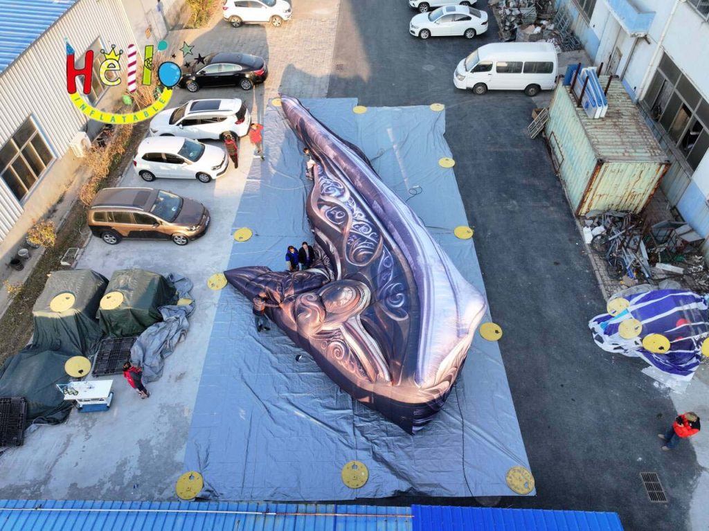 17.57×9.9×3.1 Meters and 17.811.574.9 Meters Advertising Inflatables Suspended Wings插图2