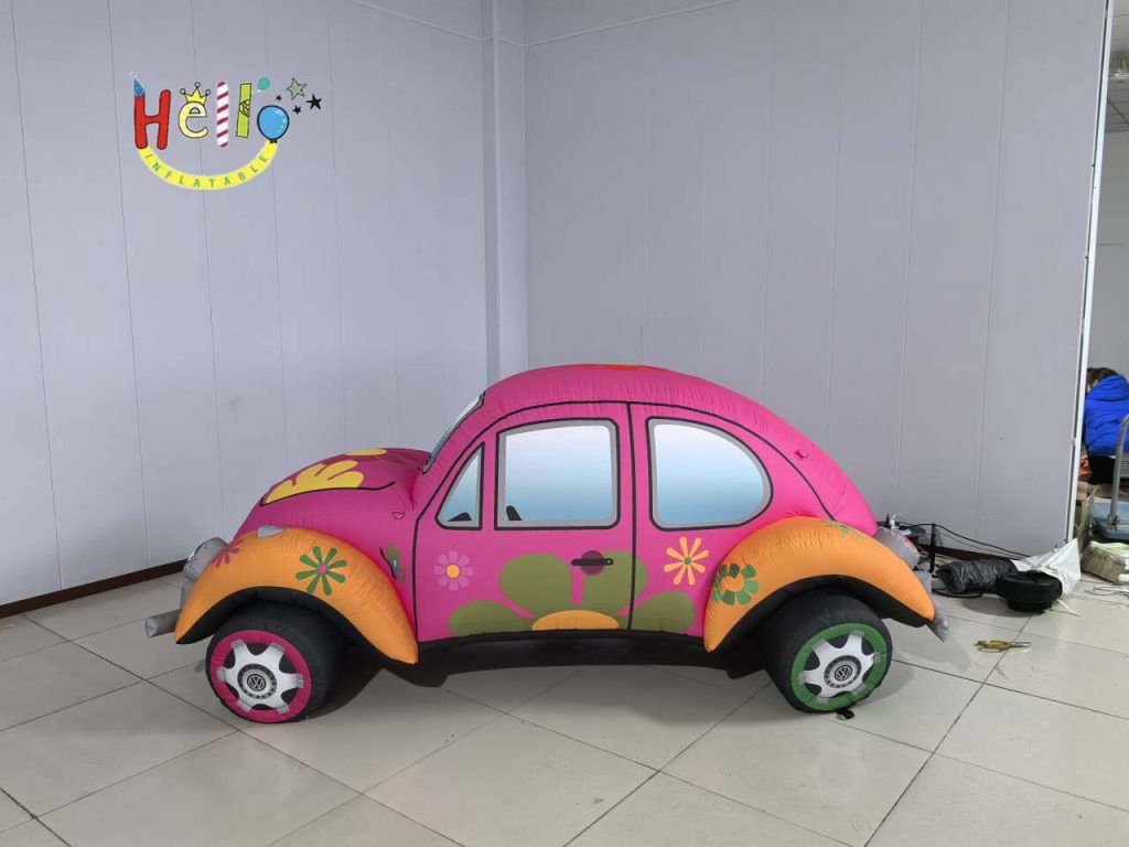 3-Meter-Long Beetle Car Balloon Unique and Colorful Inflatable Car for Outdoor Decorations and Festivals插图2
