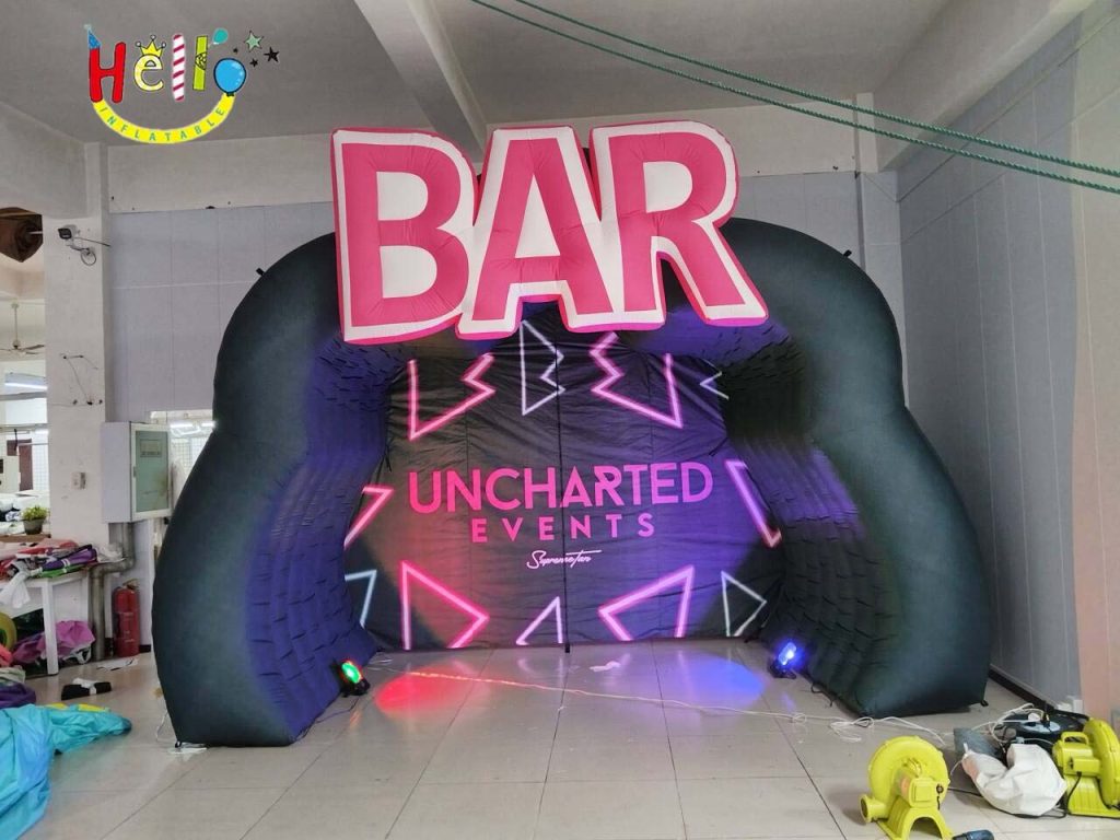 4.5-Meter-Wide Black Arch Bar Channel 2-Meter-Deep and 3-Meter-High插图2