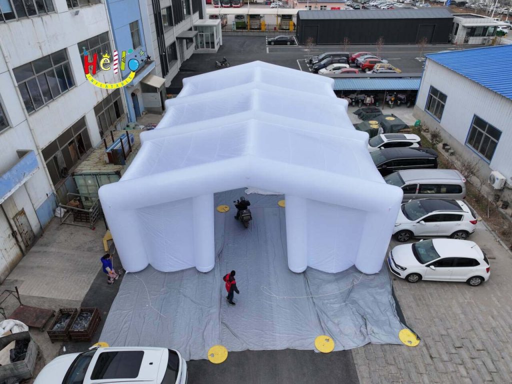 12 Meter Wide and 18 Meter Long White Advertising Inflatable Tent插图6