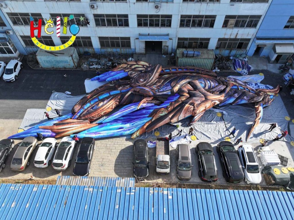 Phoenix Bird Model Advertising Inflatable 39.50 X 15.20 X 4.90 m插图4