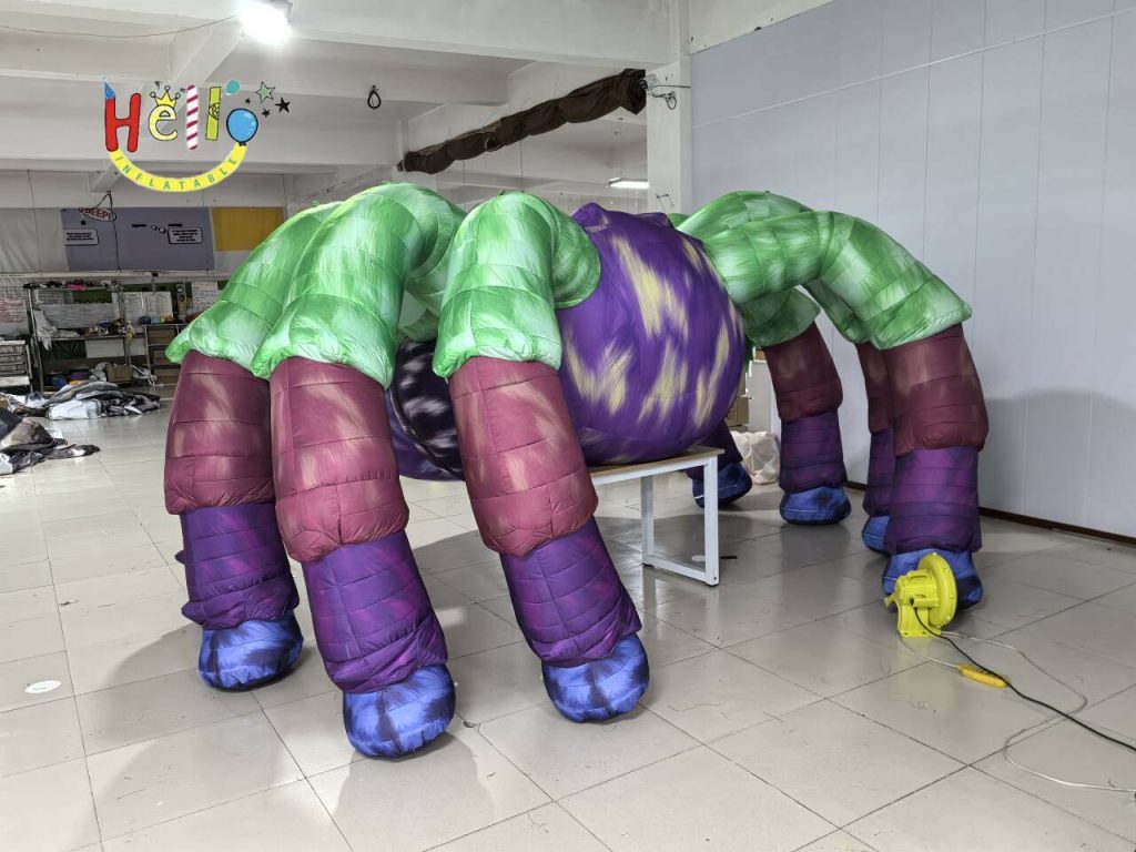 4.8-Meter Wide Spider Advertising Inflatable for Holiday Decorations插图2 4.8-Meter Wide Spider Advertising Inflatable for Holiday Decorations插图2