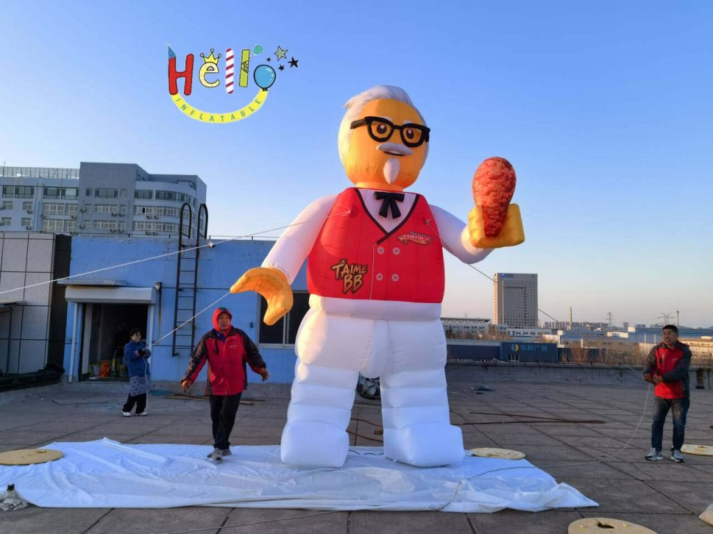 KFC Grandpa Balloon 4.5 Meters Tall