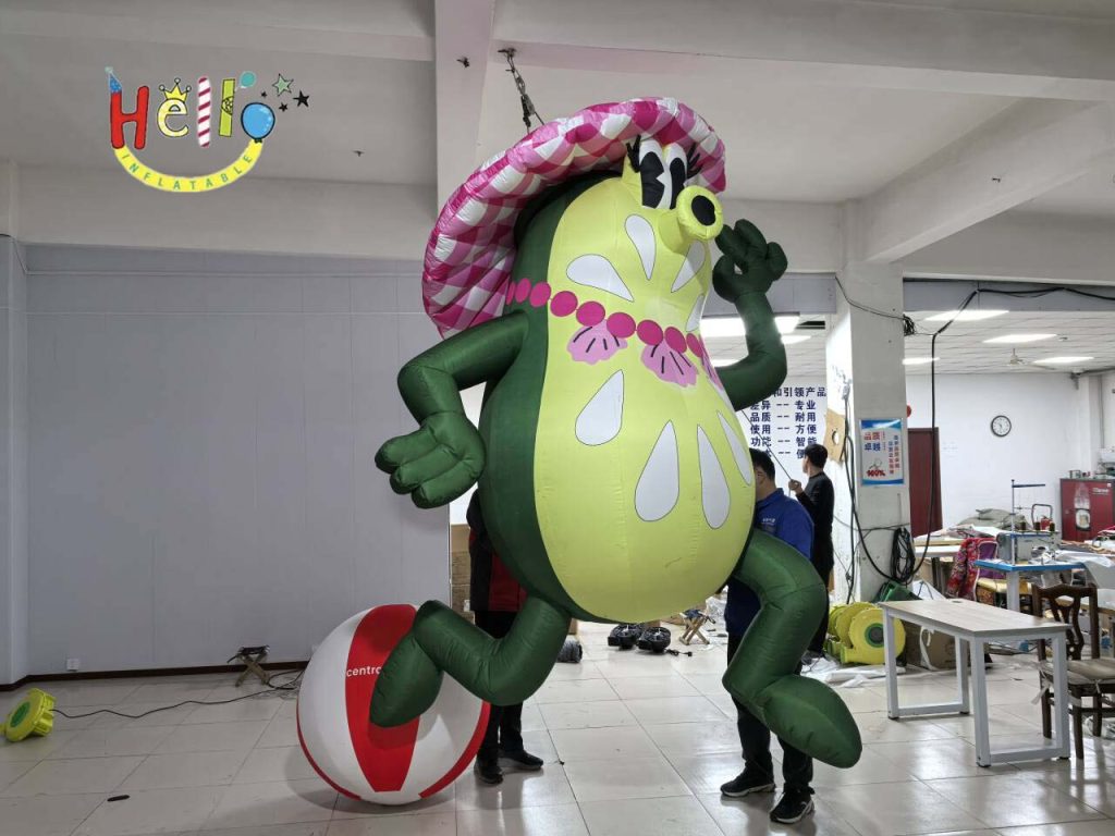 3M High Frog Cartoon Advertising Inflatable Product插图3
