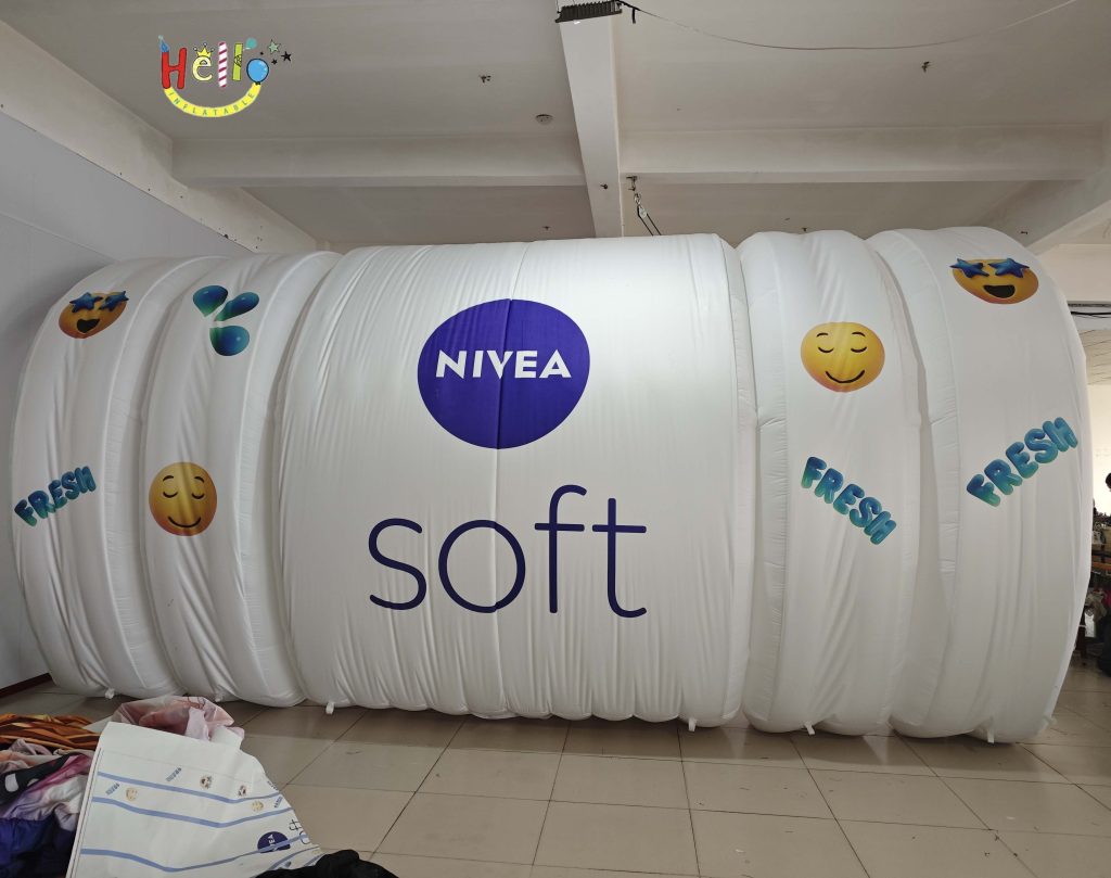 6.28 Meters Long X 3.3 Meters Wide X 2.88 Meters High Advertising Inflatable Channel