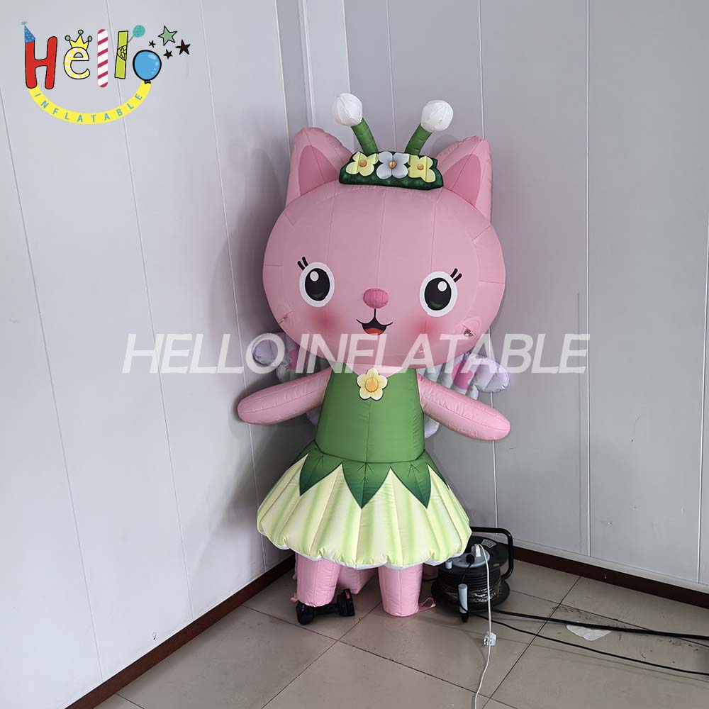 New Cartoon Animal Cat Design Inflatable Advertising Banners and Displays