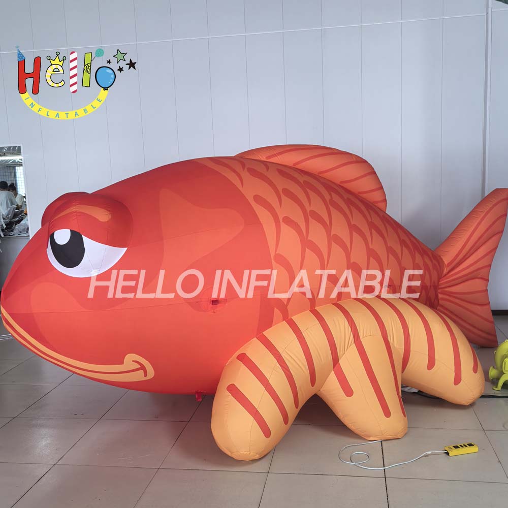 Cartoon Fish Carp Shape Inflatable Advertising Inflatibles