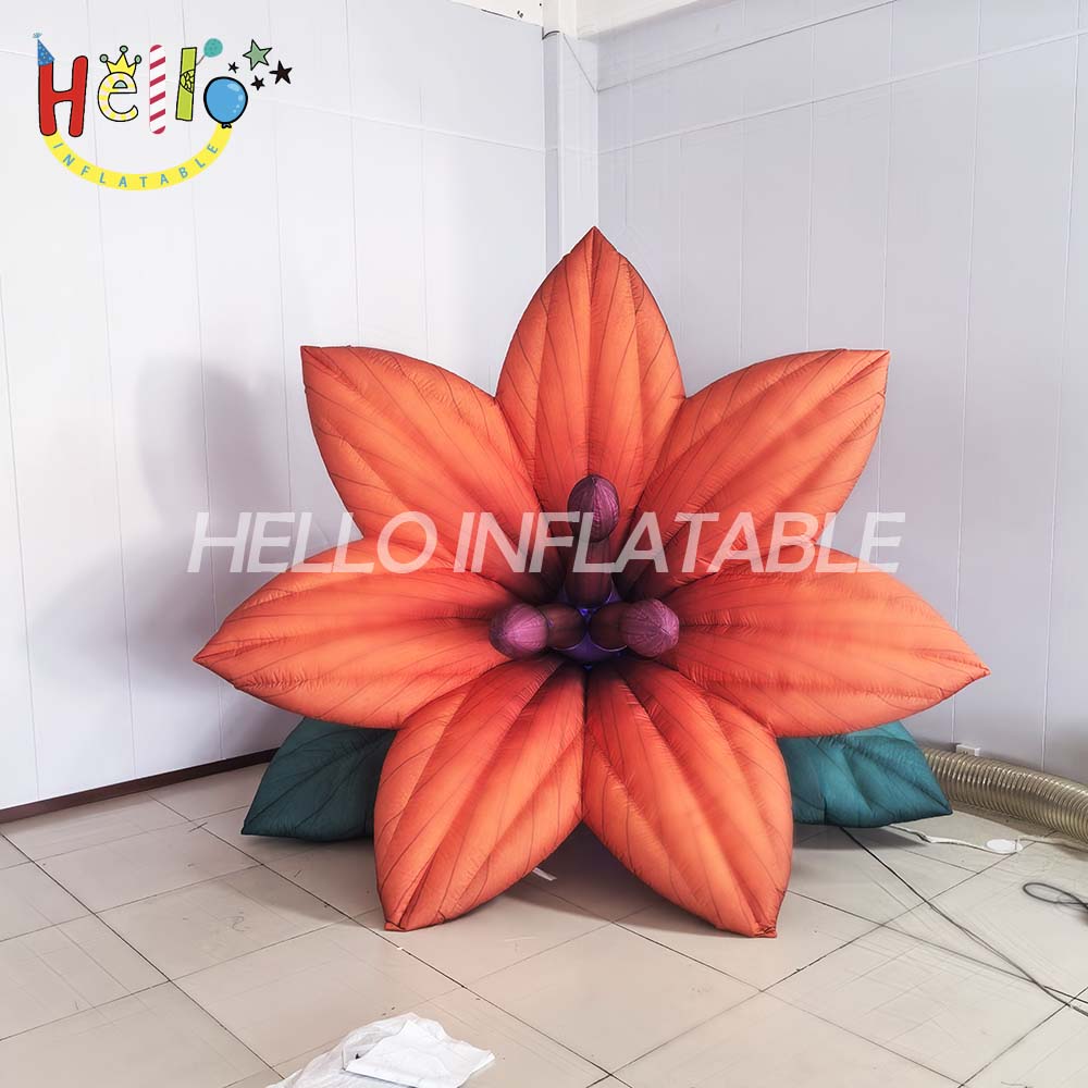 New Halloween Atmosphere Advertising Inflatables Inflatable Flowers for Festive Decorations