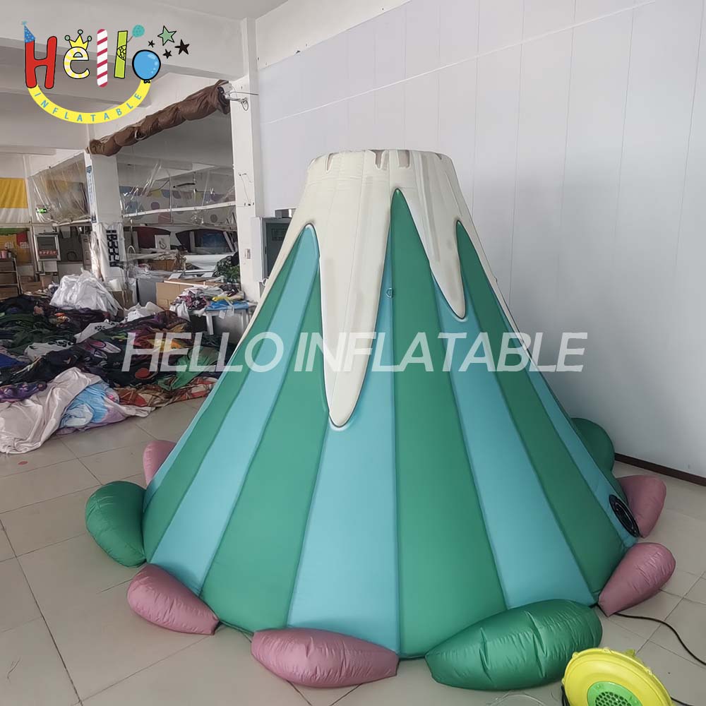 Customized Inflatable Cartoon Snow Mountain Design for Promoting Tourism Activities in Scenic Spots