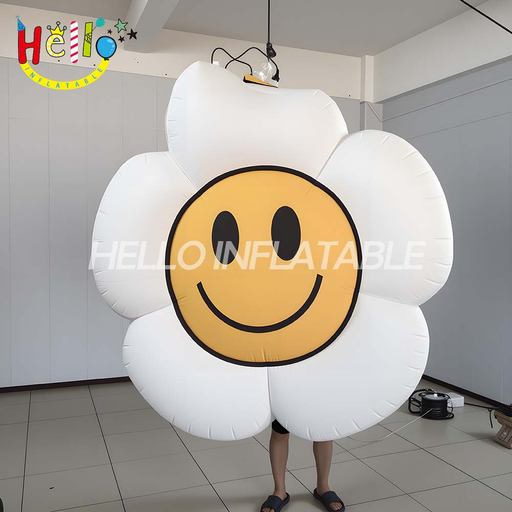 Cartoon Smiling Flowers Inflatable Advertising Inflatables Hanging Design