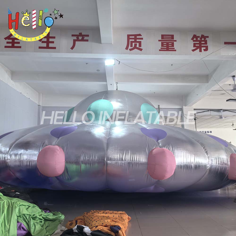 Large Cartoon-Colored Half Body Astronaut Inflatable for Advertising