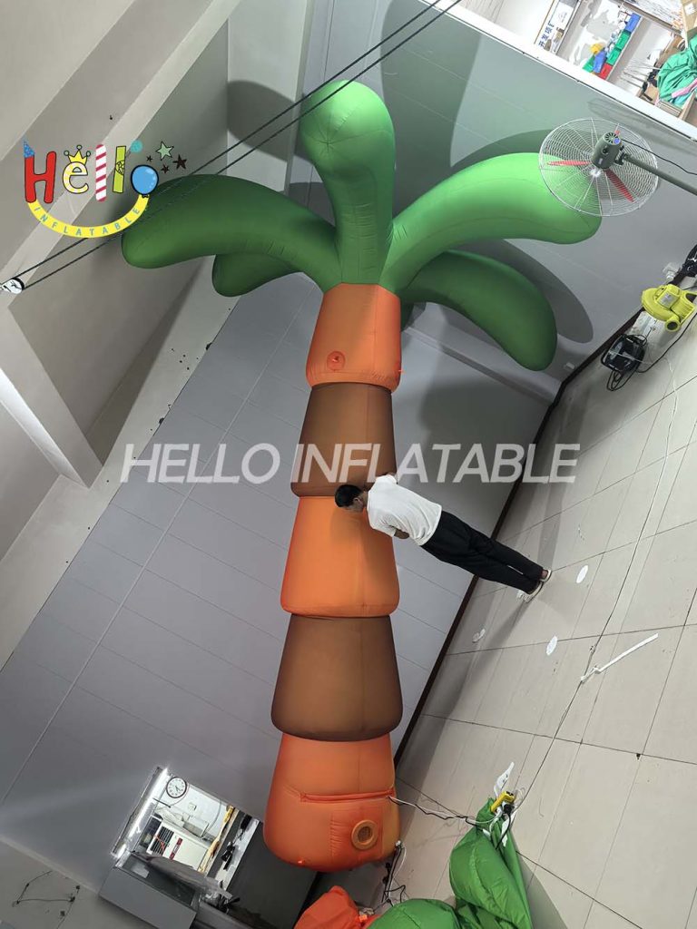 3-Meter High Inflatable Cartoon Coconut Tree for Outdoor Advertising Product Category Inflatables