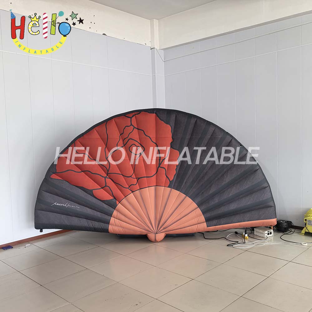 Realistic Folding Fan Inflatable Costume Balloon Portable and Durable for Display and Decorations
