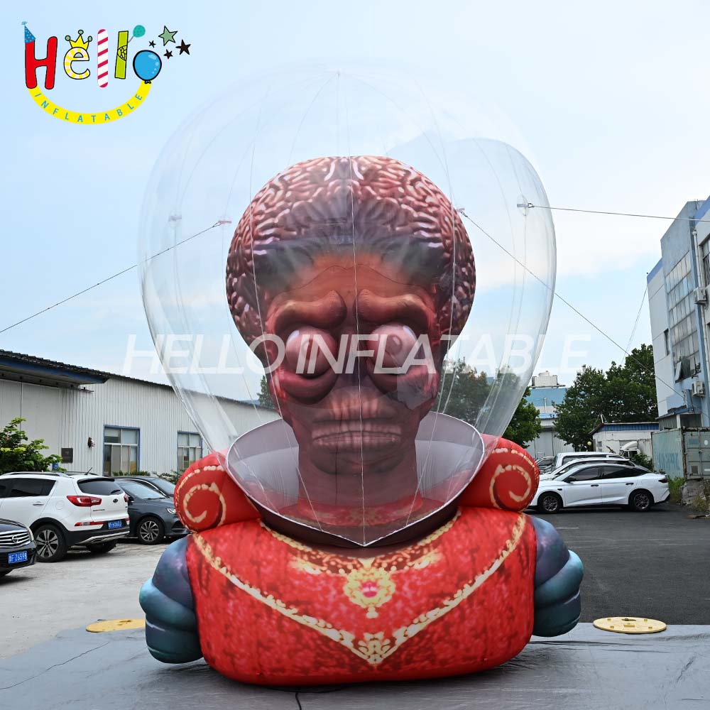Customized Unique Advertising Inflatables Cartoon Horror Alien Design Inflatable Structure