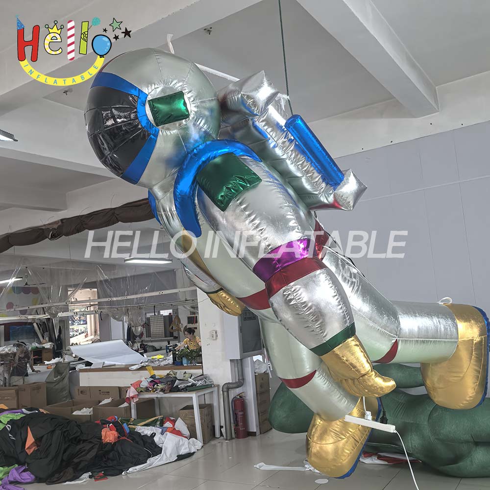 Customized Cartoon Astronaut Suspension Inflatable for Advertising Customizable Cartoon Astronautsuspend Inflatable Advertising