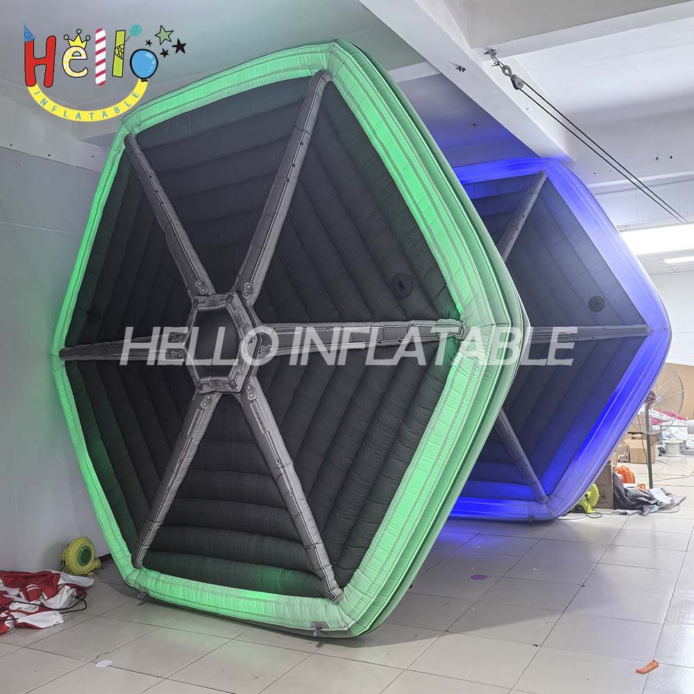 Custom Giant Inflatable Astronaut Rocket Alien Spaceship UFO Saucer Balloon for Advertising Inflatables